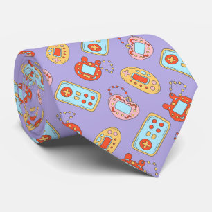 Back to 90s Funny Y2K Colorful Neck Tie