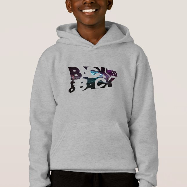Back to Back | Kids Hoodie (Front)