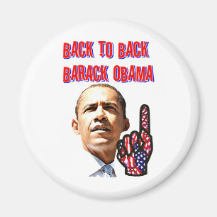 Back To Back,President Barack Obama_ Magnet