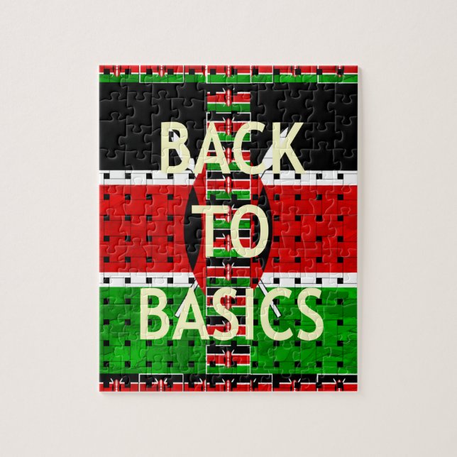Back to Basics Jigsaw Puzzle (Vertical)