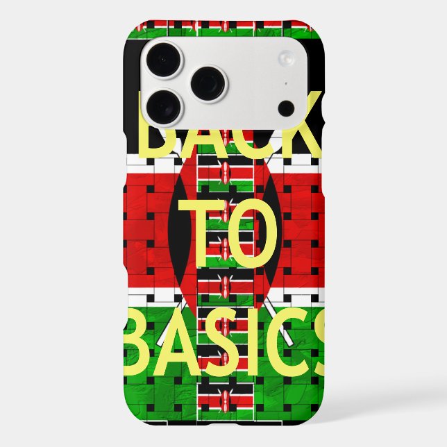 Back to Basics: Kenya Flag-Themed  Weaving Culture (Back)