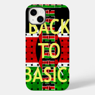 Back to Basics: Kenya Flag-Themed Weaving Culture Case-Mate iPhone 14 Plus Case