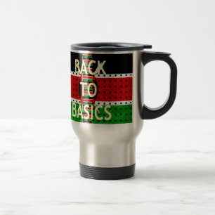 Back to Basics: Kenya Flag Themed Weaving Culture Travel Mug