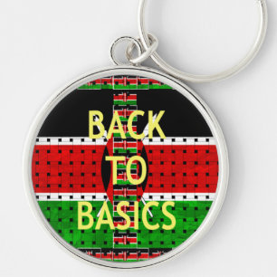 Back to Basics Keychain