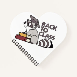Back to Class 2025 Raccoon Design Notebook