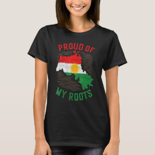 Back to Kurdistan Flag Kurdisch Kurd Erbil Kurdi K T-Shirt