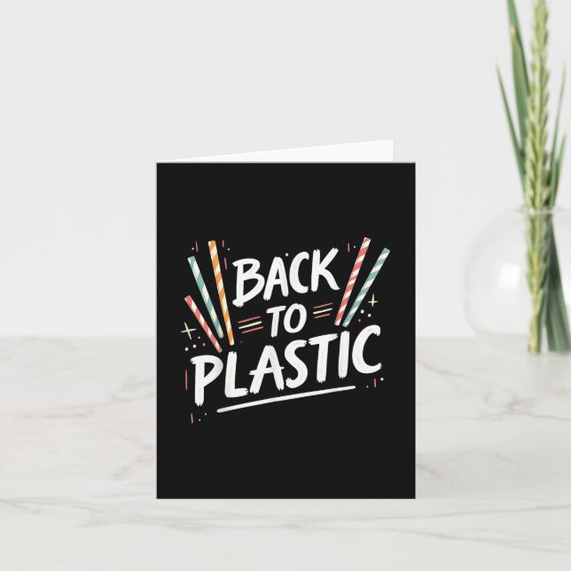 Back To Plastic _1  Card (Front)