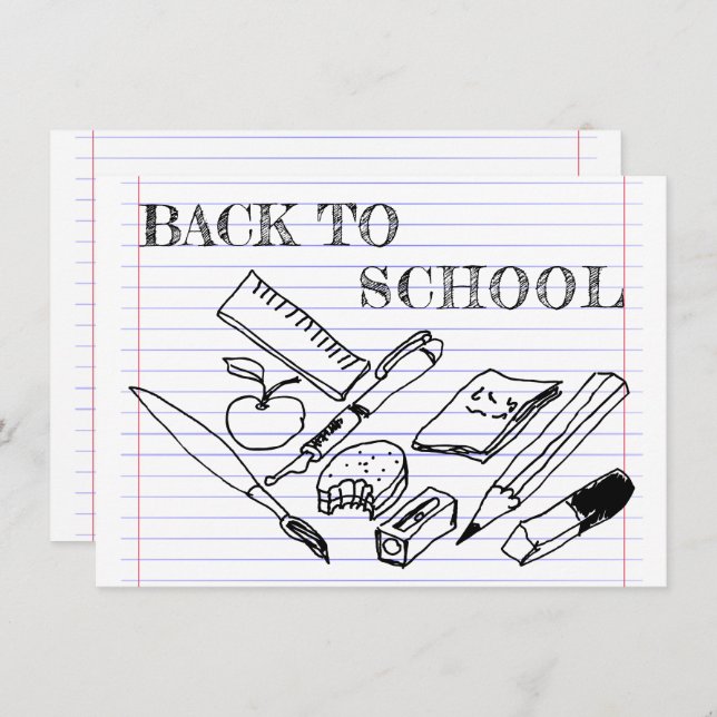 Back to School (Front/Back)