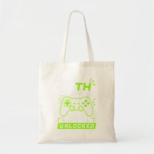 Back To School 11th Grade Boys Gamer First Day Tote Bag
