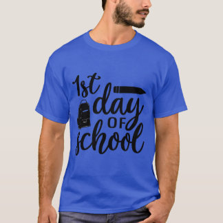 Back to school-1st day of school (2)  T-Shirt