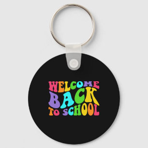 Back To School 1st Day Of School Students Teacher  Keychain