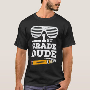 Back To School 1st Grade Vibes First Day Teacher K T-Shirt