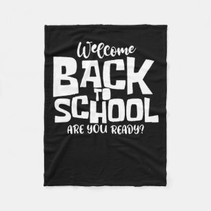 Back To School 2024-2025 Fleece Blanket