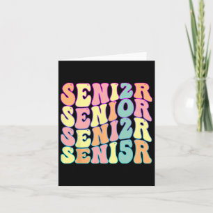 Back To School 2025 Senior 2025 Cl Of 2025 Card