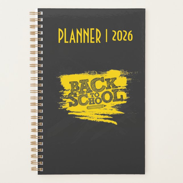 Back to School 2026 Planner – Student Organizer (Front)