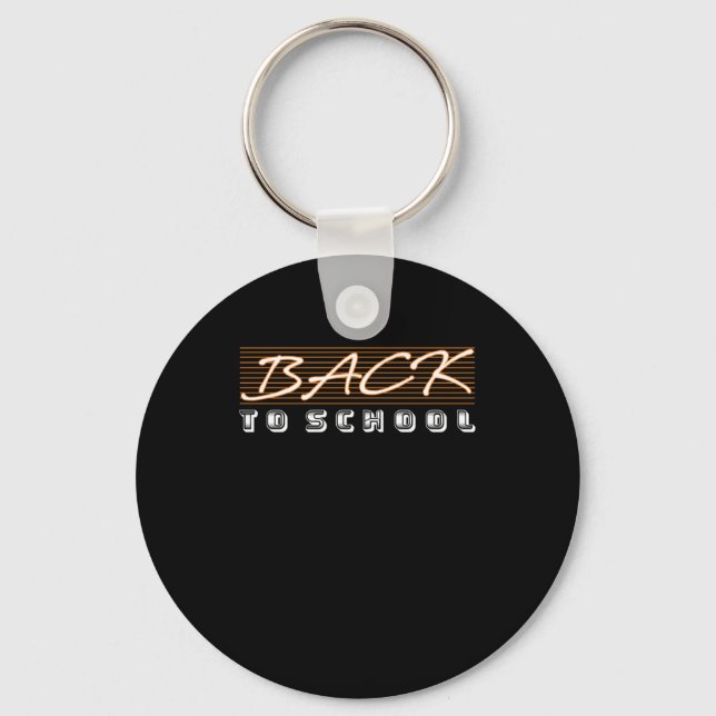 Back To School 22  Keychain (Front)