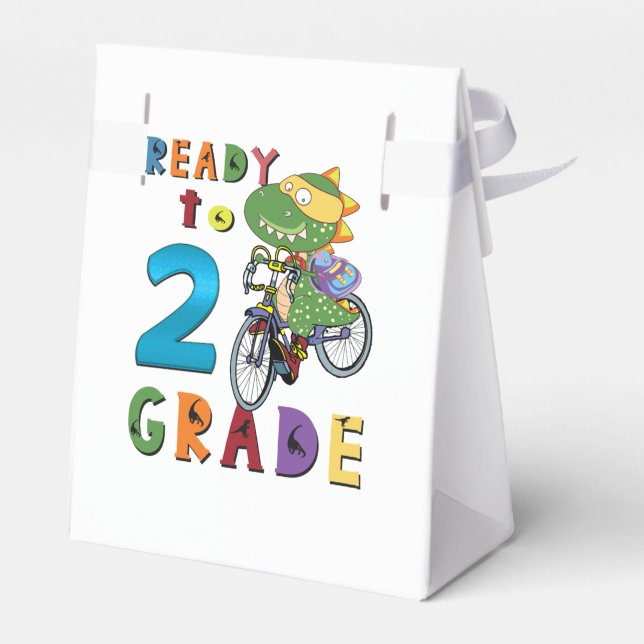Back To School,2Th Grade Favor Box (Back Side)