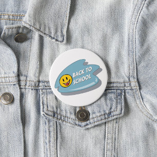 Back To School 3 Inch Round Button