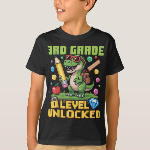 Back to School 3rd Grade Boys Gamer T-Shirt