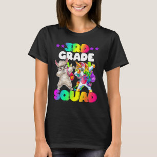 Back To School 3rd Grade Squad Dabbing Unicorn She T-Shirt
