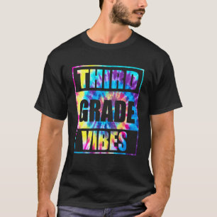 Back To School 3rd Grade Vibes First Day Teacher K T-Shirt