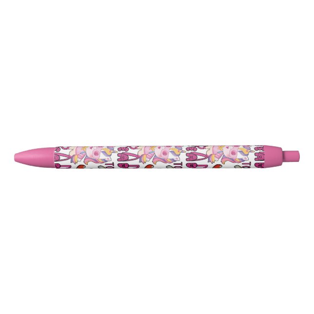 Back To School, 3Th Grade Black Ink Pen (Front)