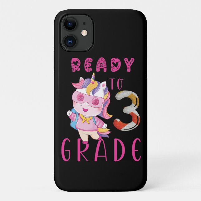 Back To School, 3Th Grade Case-Mate iPhone Case (Back)