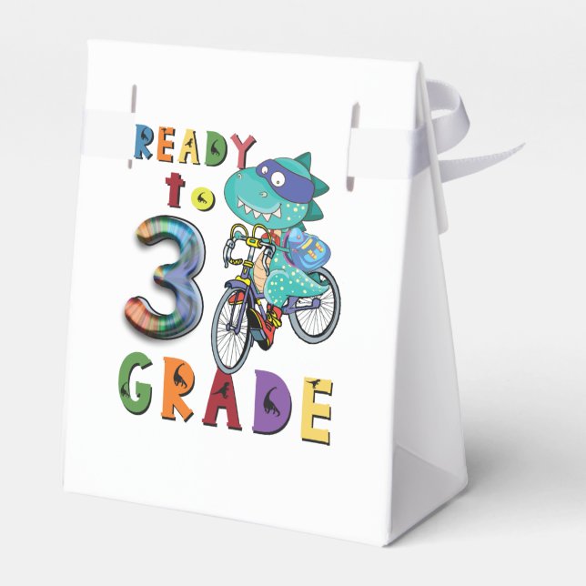Back To School, 3Th Grade Favor Box (Back Side)