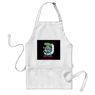 Back to School 4th Grade Space Out of this World Standard Apron