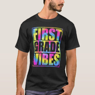 Back To School 4th Grade Vibes First Day Teacher K T-Shirt