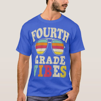 Back To School 4th Grade Vibes Shirt, First Day Te T-Shirt