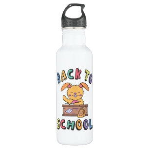 Back to school 710 ml water bottle