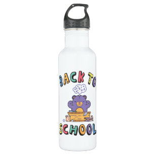 Back to school 710 ml water bottle