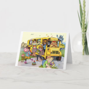 Back to School 80's Style Greeting Card