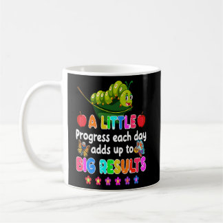 Back To School A Little Progress Each Day Hungry C Coffee Mug