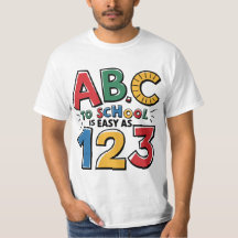 Back to school - ABC Easy as 123