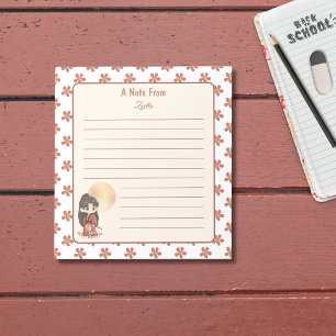 Back to School Anime Kawaii Notepad 