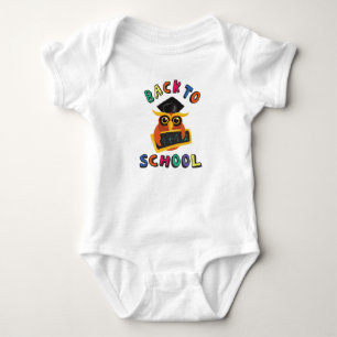 Back to school baby bodysuit