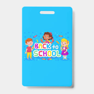 Back to school badge