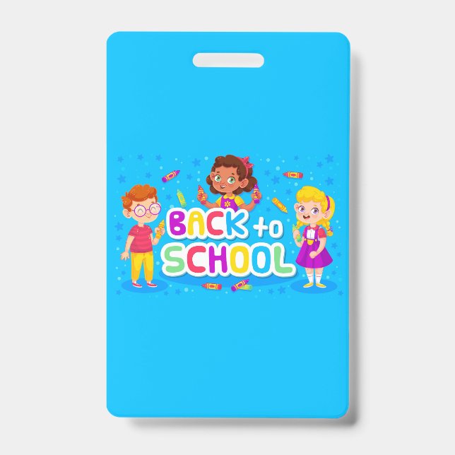 Back to school badge (Front)