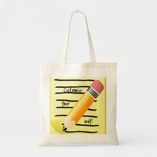 Back to School Bag Fun Note Pad Pencil Art