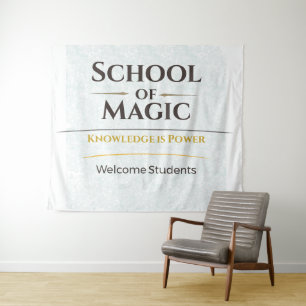 Back to School Banner Classroom Decor Teacher Bann Tapestry
