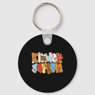 Back To School Baseball Basketball Kindergarten,sp Keychain