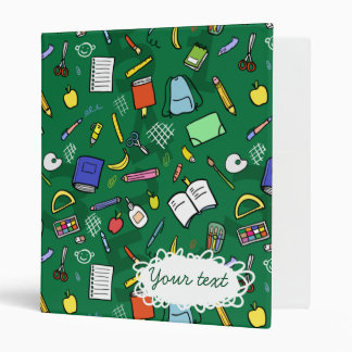 "Back to school" binder (editable)