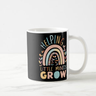 Back-to-school Boho Helping Little Minds Grow Teac Coffee Mug