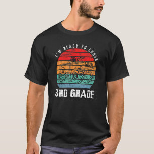 Back To School Boys First Day Of 3rd Grade Monster T-Shirt