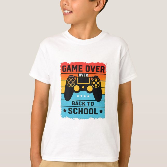 Back to School Boys First Day Tee (Front)