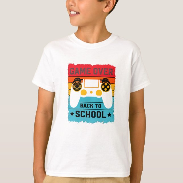 Back to School Boys First Day Tee (Front)