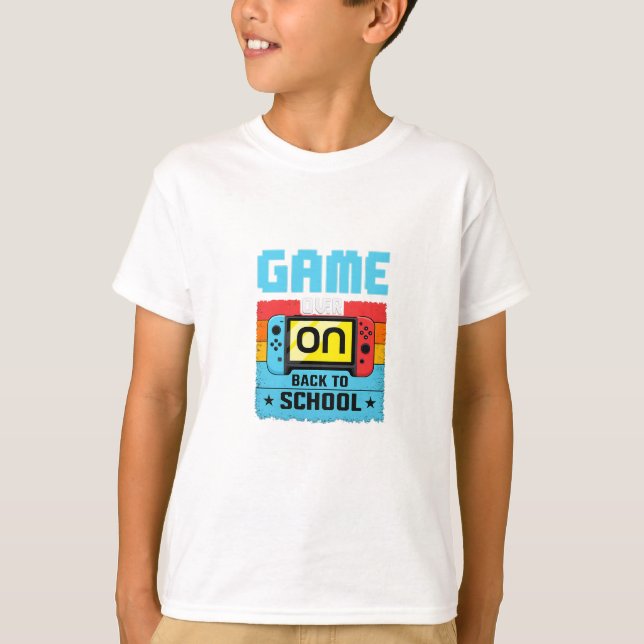 Back to School Boys First Day Tee (Front)