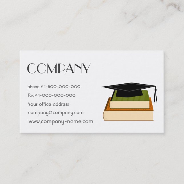 Back to School Business Card (Front)